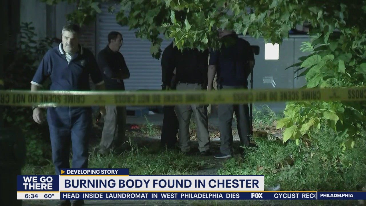 Authorities trying to identify woman found on fire in Chester