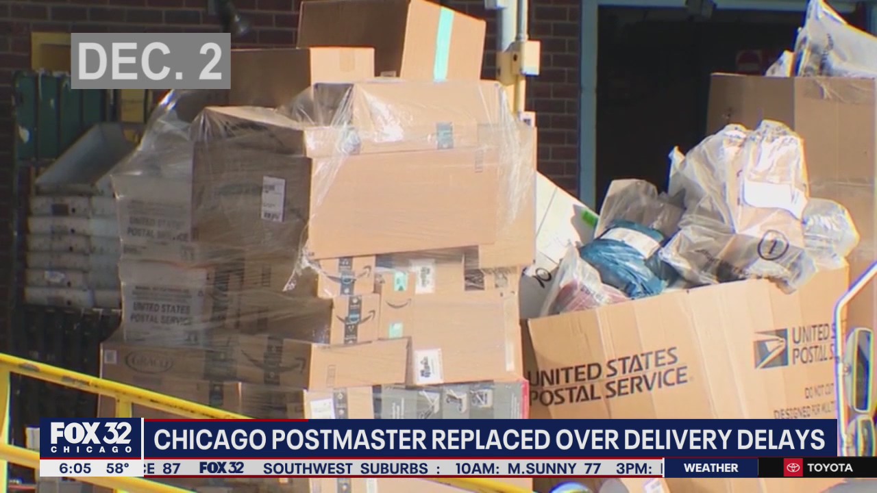 Chicago postmaster replaced after months of delivery delays
