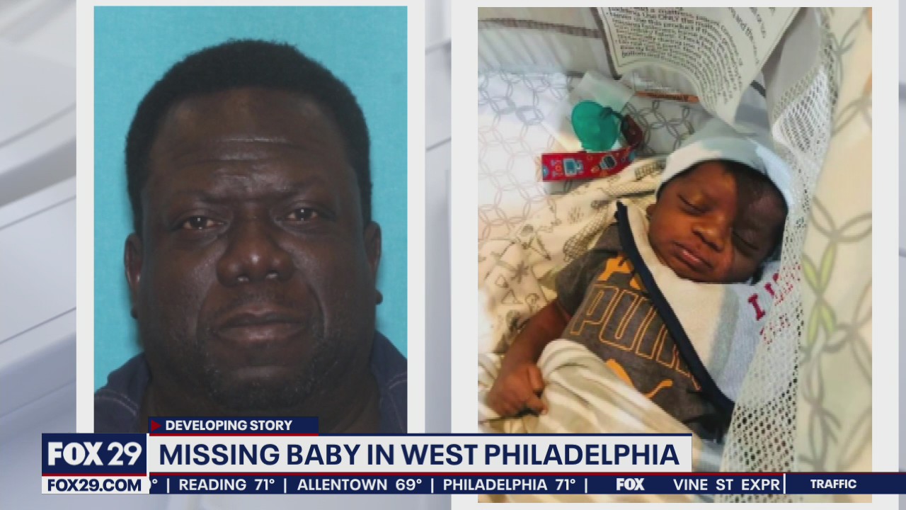 1-month-old reported missing from West Philadelphia