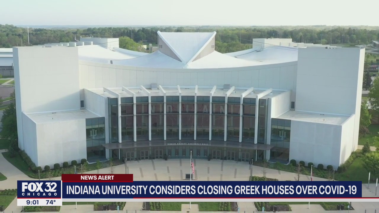 Indiana virus caution urged as IU seeks fraternity closures