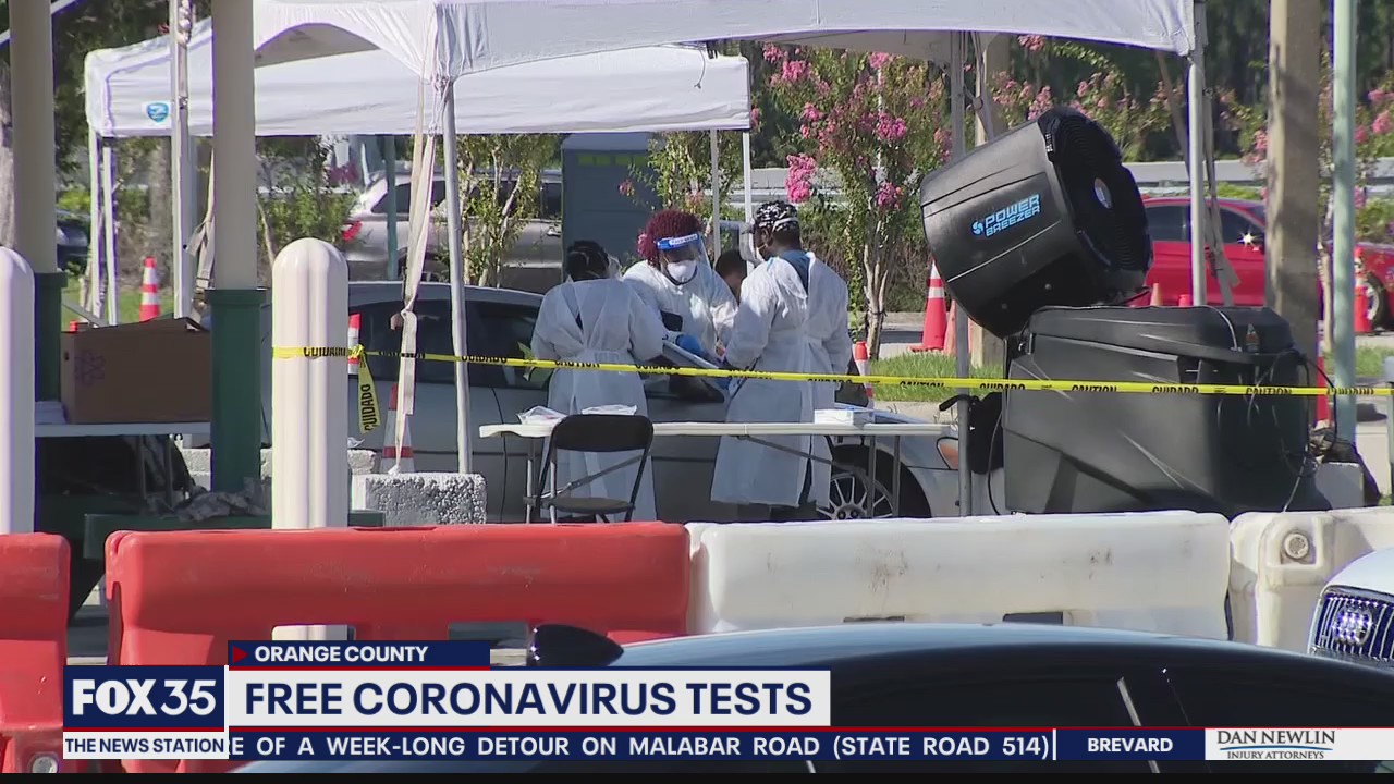 Free coronavirus testing in Orange County