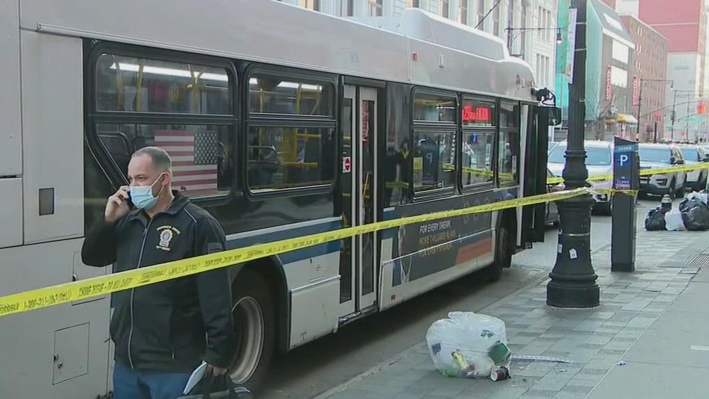 Woman shot on bus