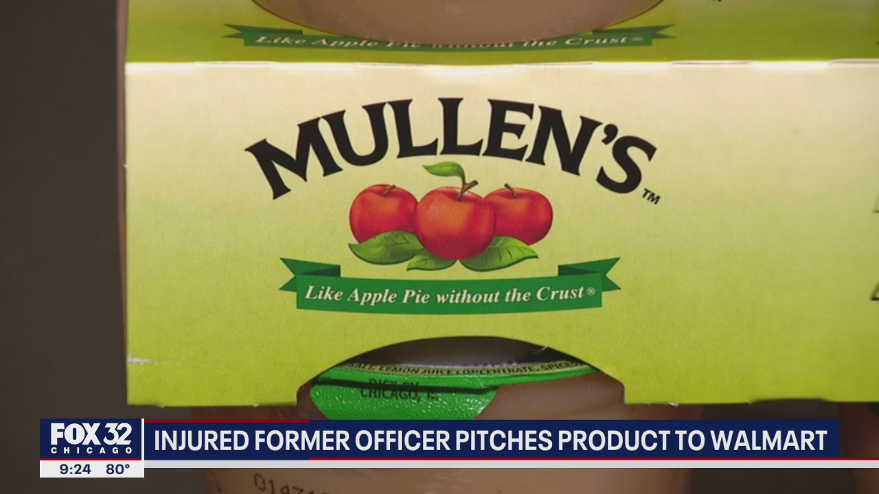 Injured former officer pitches product to Walmart