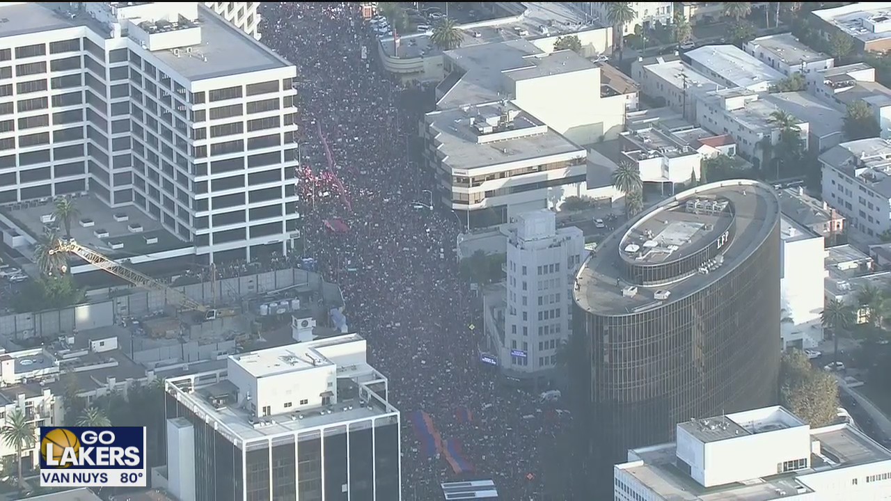 Armenian protest march in Beverly Hills