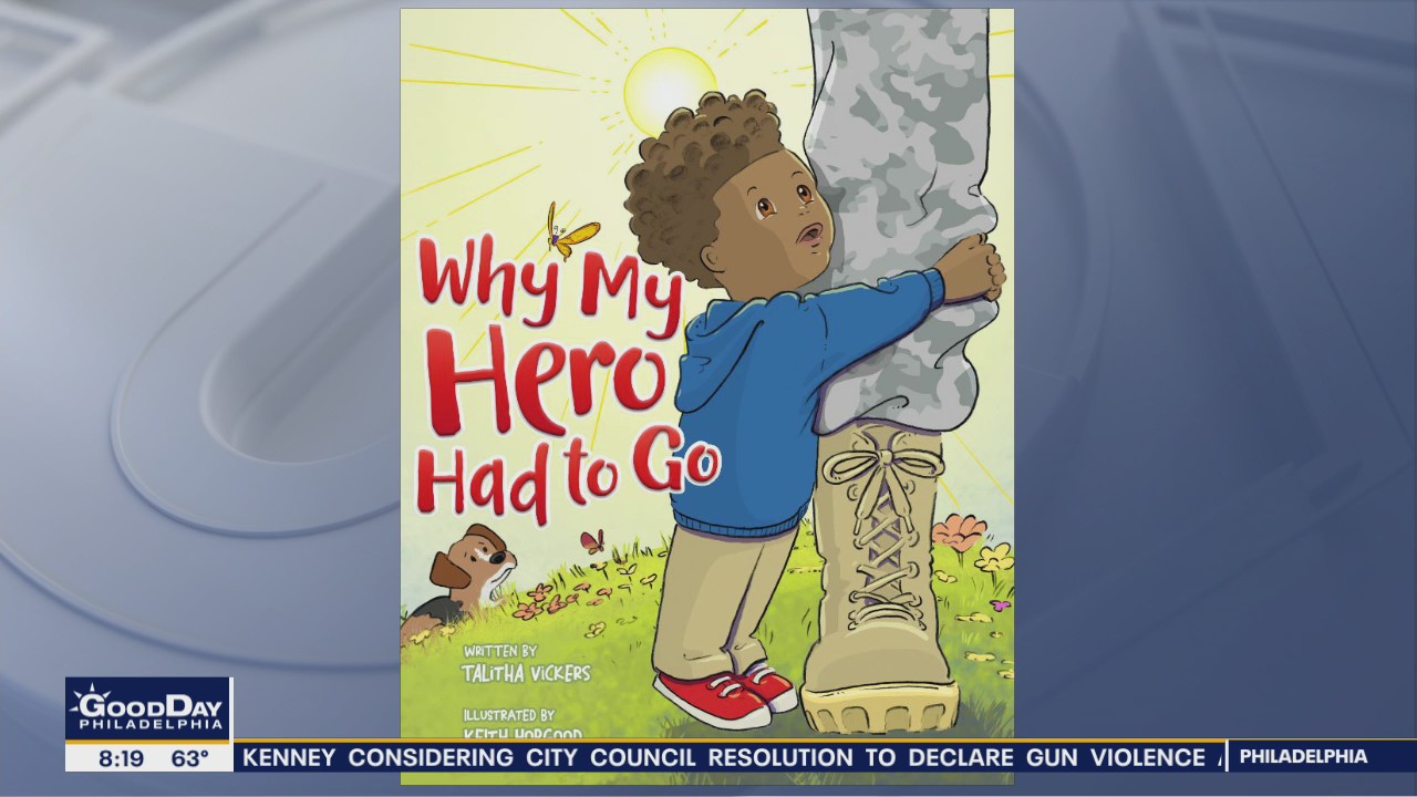 'Why My Hero Had to Go' children's book helps kids know they're not alone when parents are deployed