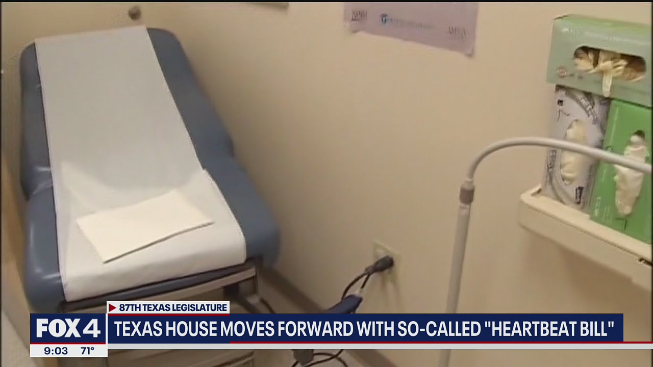 Texas House moves forward with so-called heartbeat bill