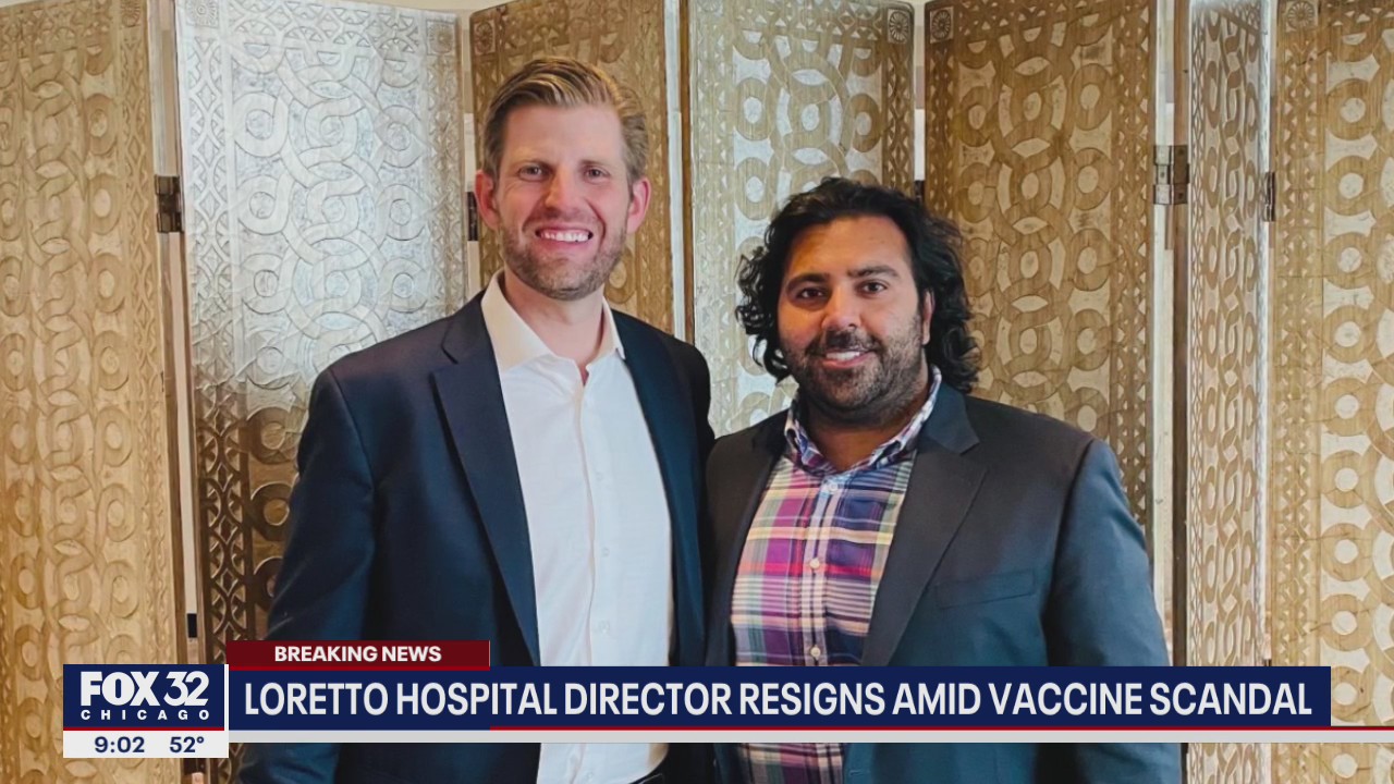 Loretto Hospital Board of Trustees accepts resignation of COO and CFO, Dr. Anosh Ahmed amid vaccine scandal
