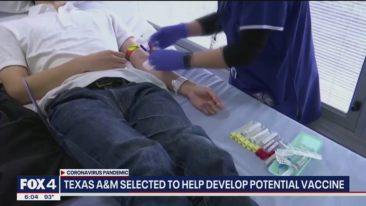 Texas A&M to help lead production of potential coronavirus vaccine