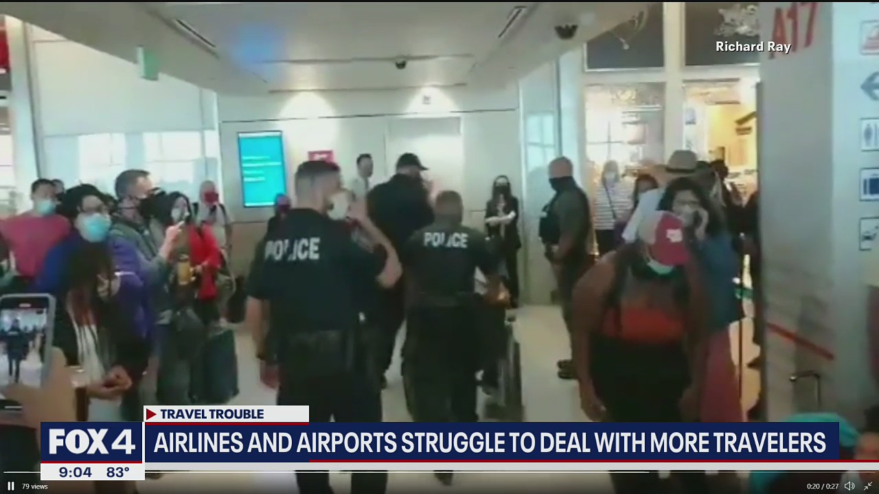 Airlines facing travel woes due to lack of staff, summer storms and unruly passengers