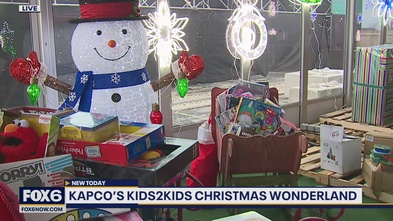 Volunteers help build a winter wonderland
