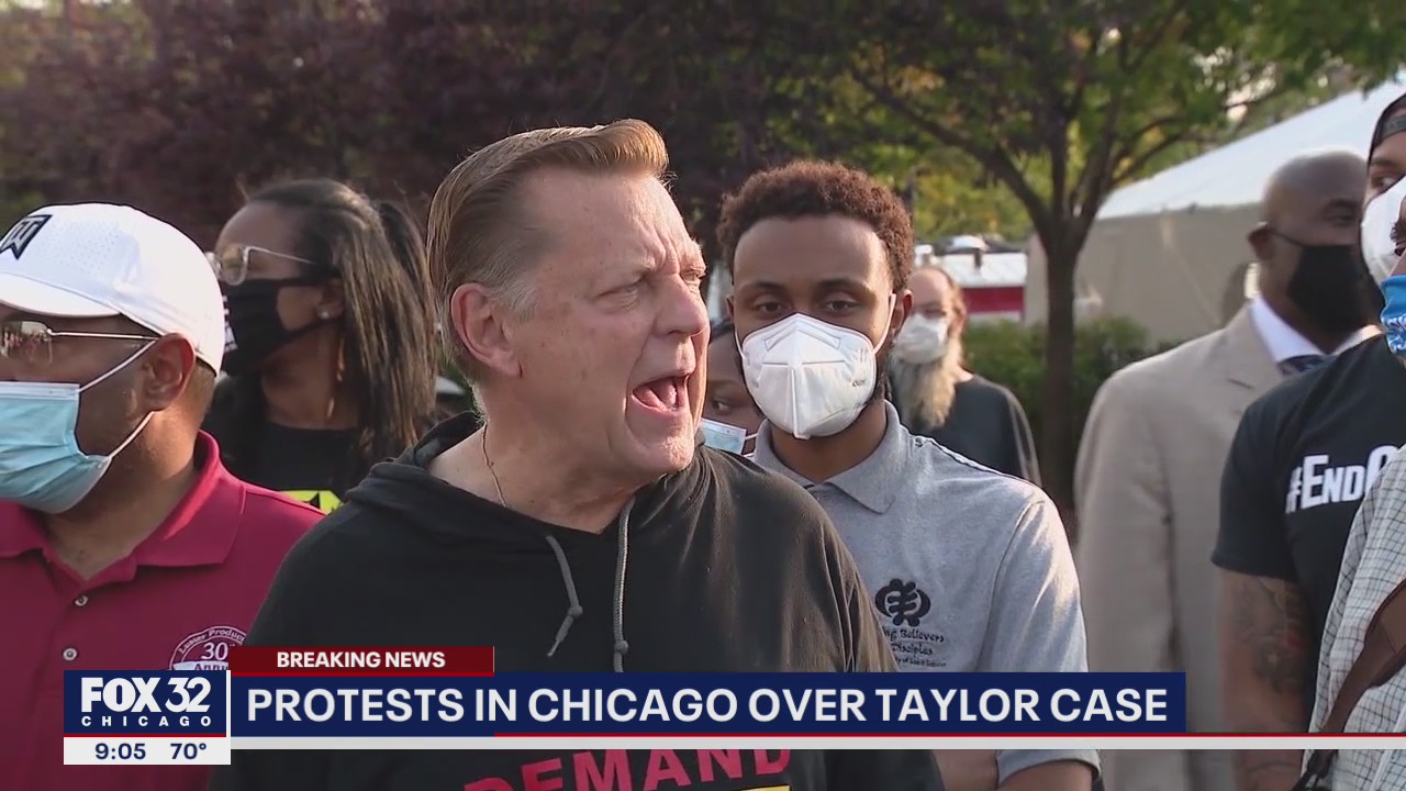 Protests erupt in Chicago following grand jury decision in Breonna Taylor case