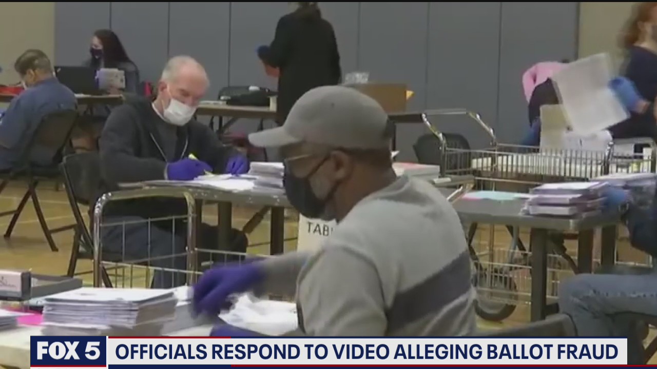 Officials respond to video alleging ballot fraud