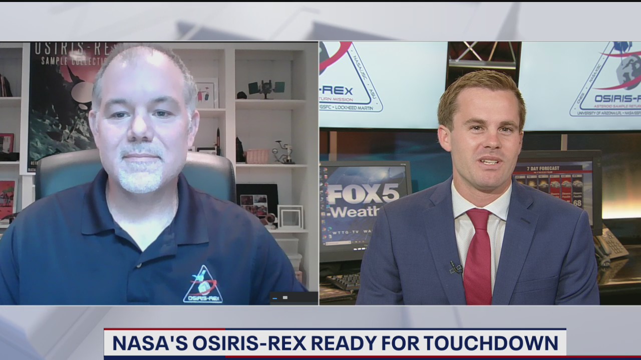 NASA's OSIRIS-REx spacecraft ready for touchdown