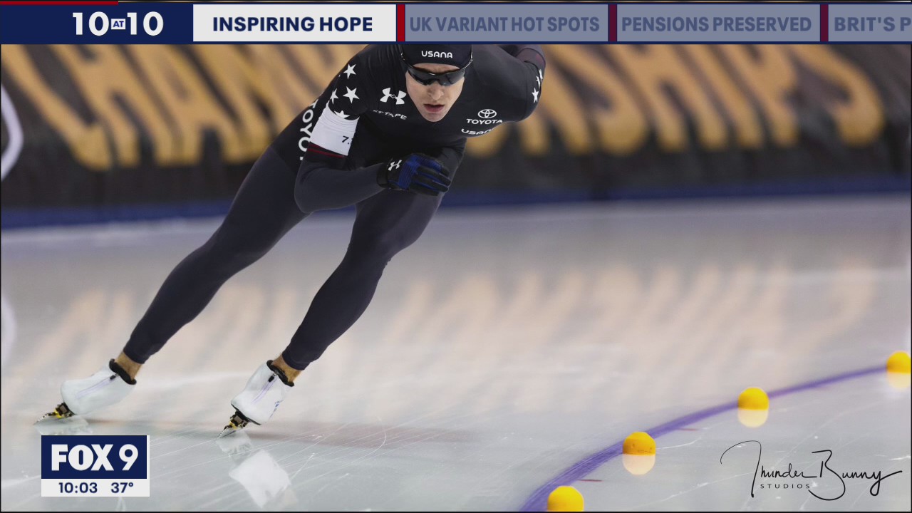 Star speed skater at Macalester College speaks on sexuality, hopes to join ranks of openly gay Olympians