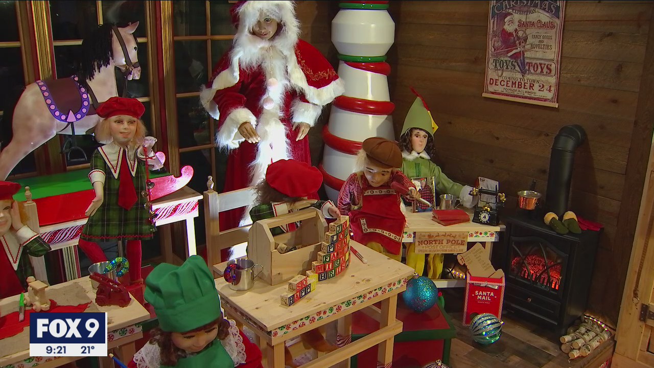 Man restores figurines from former Dayton's Christmas display