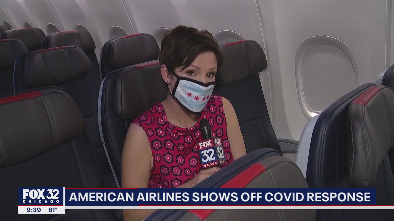 American Airlines shows off COVID response