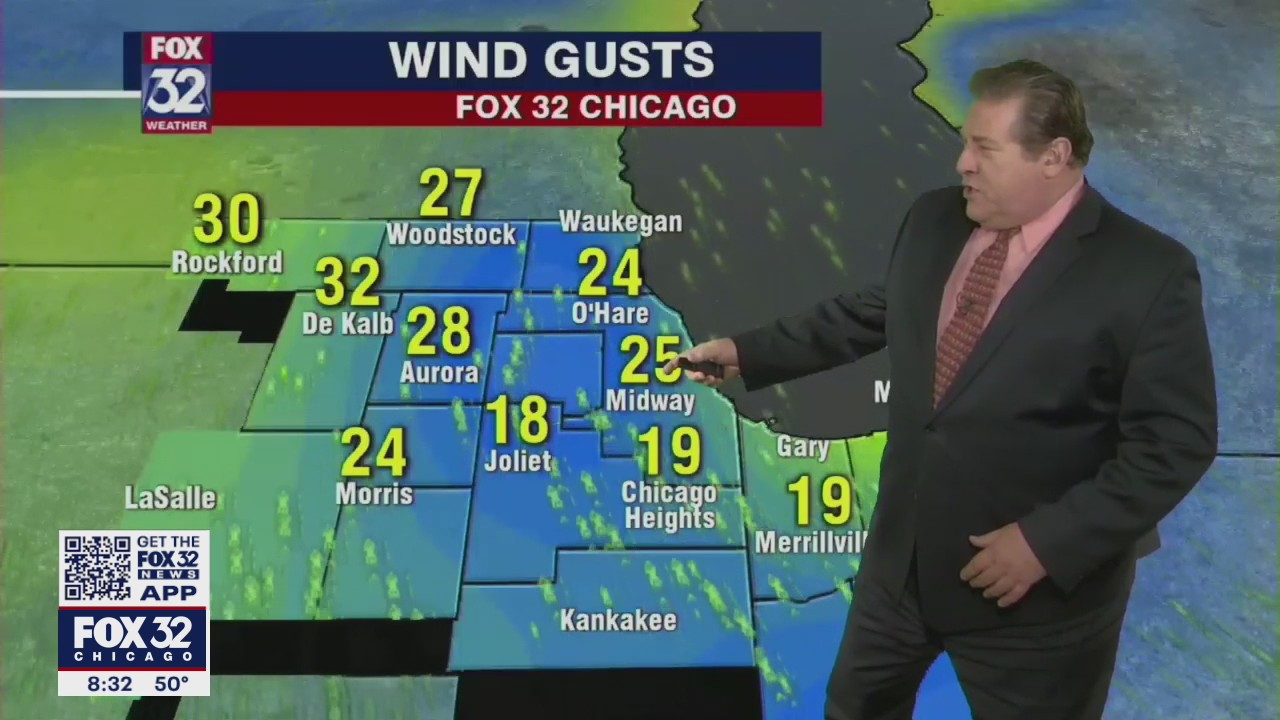 Saturday morning forecast for Chicagoland on May 1