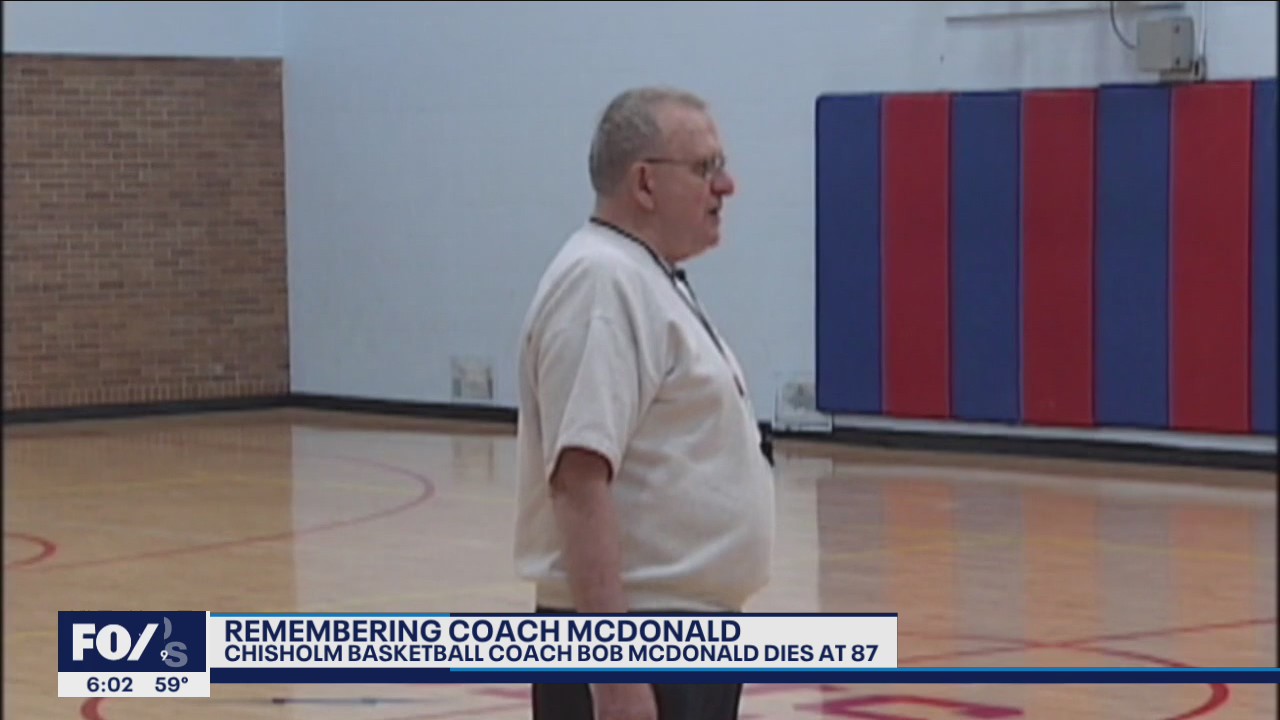 Longtime Chisholm basketball coach Bob McDonald dies at 87