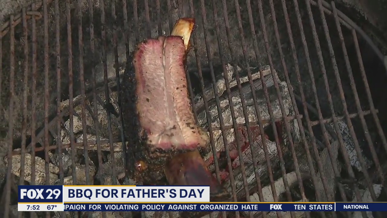 Firing up the BBQ for Father's Day