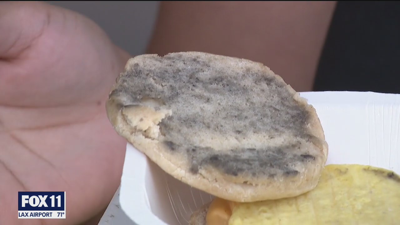Long Beach students receive meal with mold-like substance