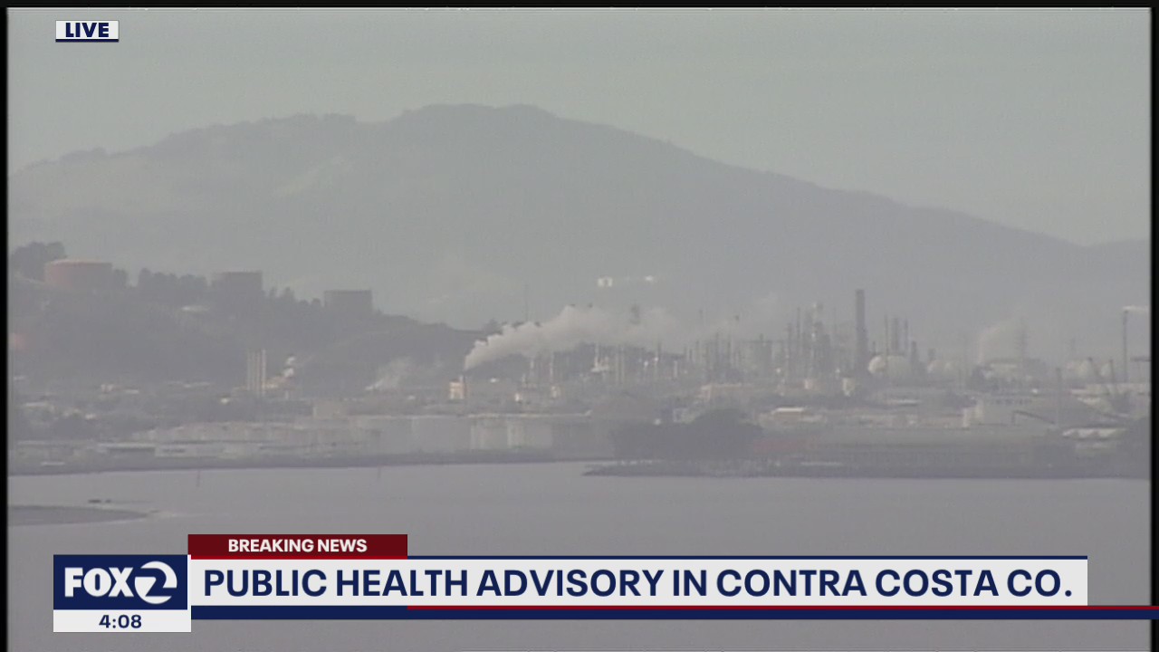 Chevron refinery spill leaking in Bay