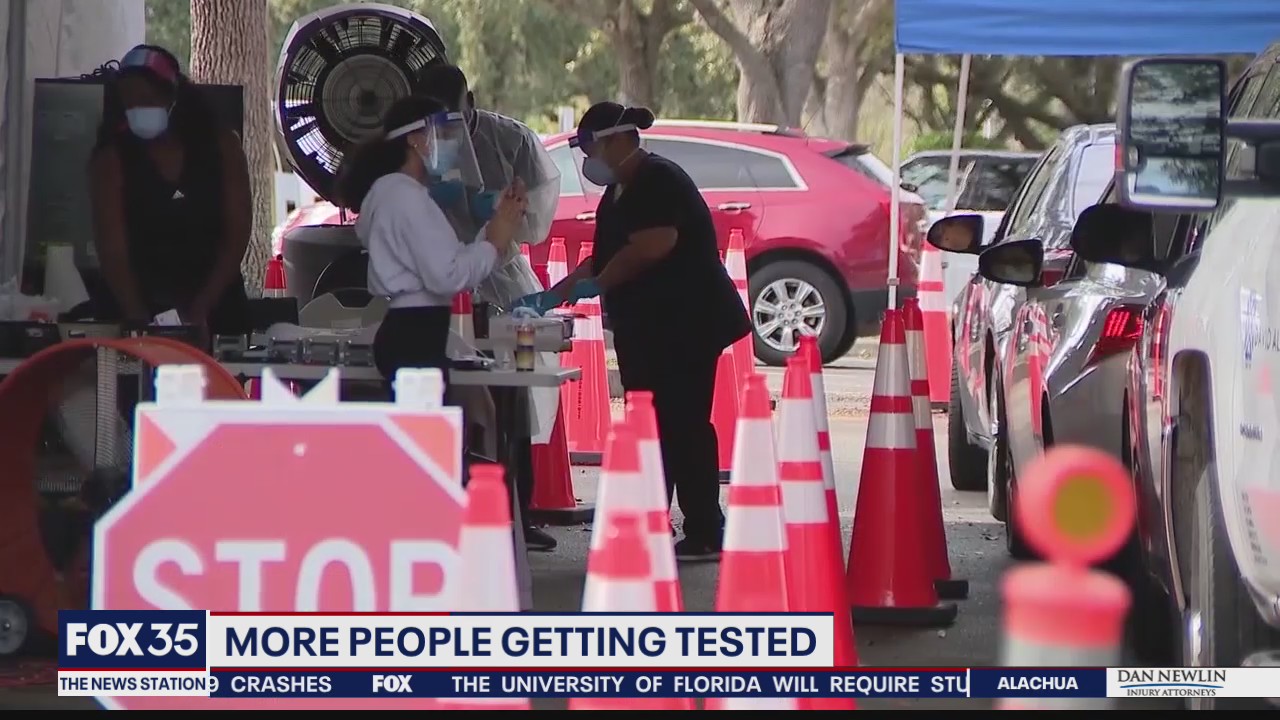 More people get tested as cases rise