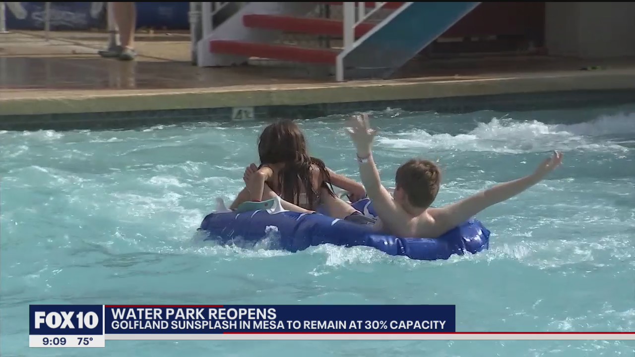 Many enjoy COVID-19 safe fun in the sun at Golfland Sunsplash in Mesa