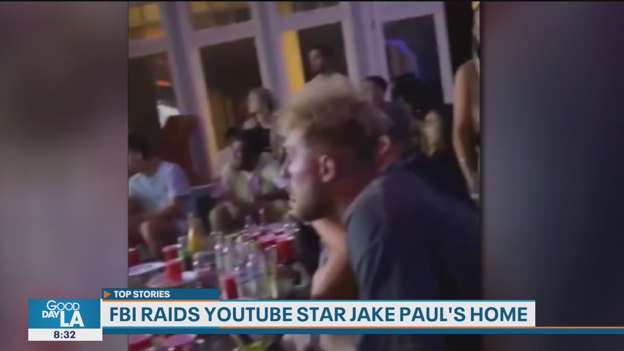 FBI raids YouTube star Jake Paul's home
