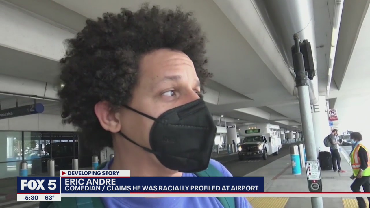 Comedian Eric Andre claims racial profiling at Atlanta airport