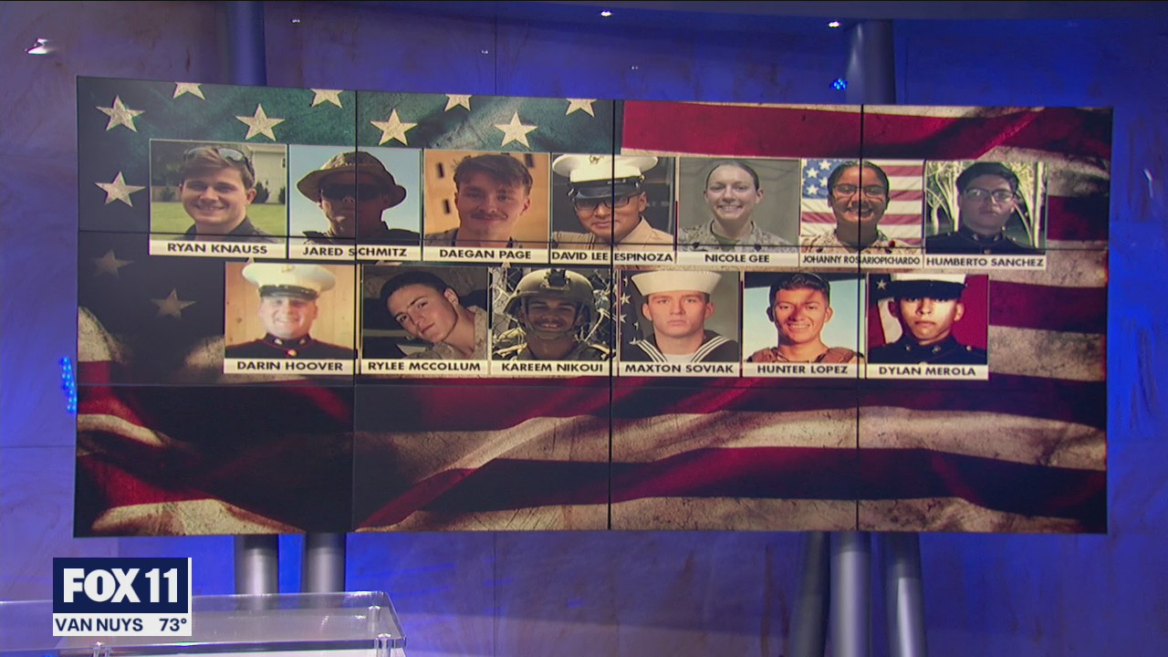 Honoring the servicemembers killed in Kabul airport bombing