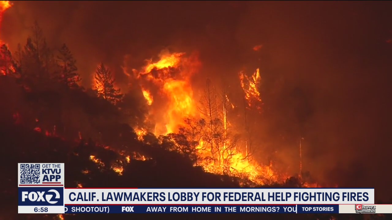 CA lawmakers want federal assistance in fighting wildfires