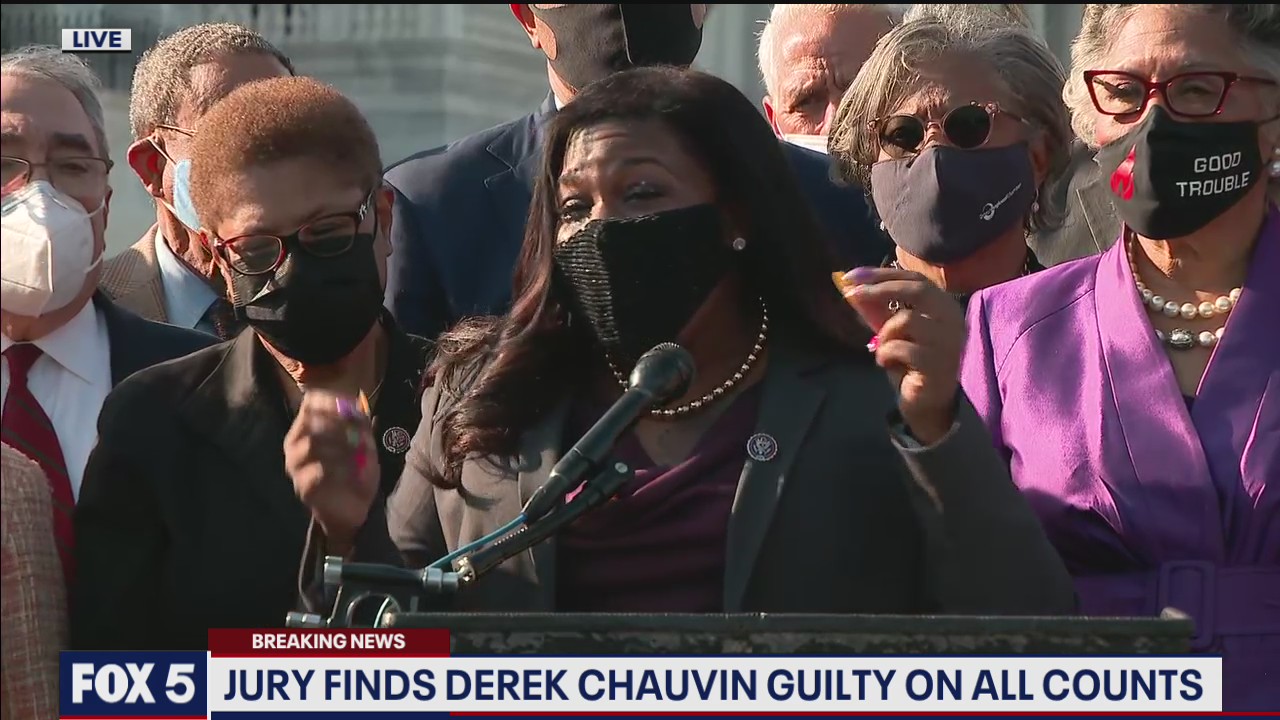 Congressional Black Caucus speaks on Derek Chauvin guilty verdict