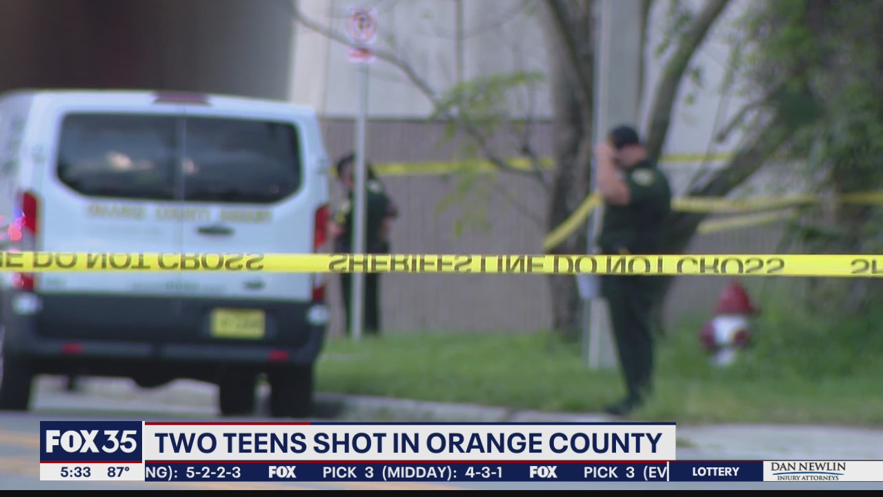 Two teens shot in Orange County