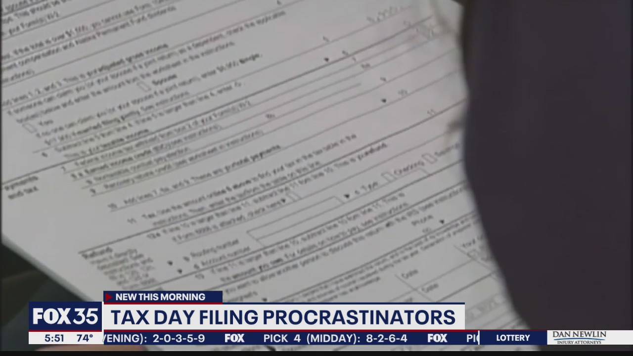 Tax Day filing procrastinators