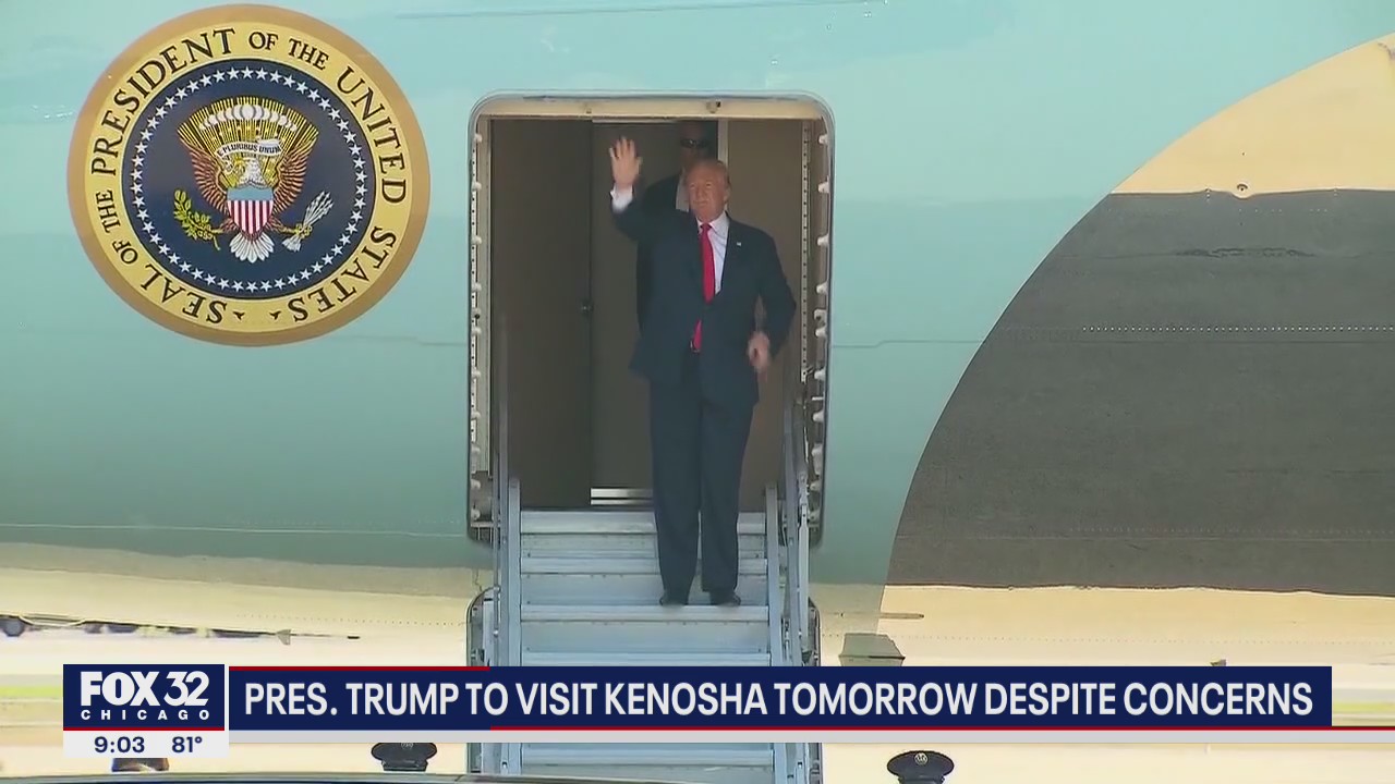 President Trump to visit Kenosha Tuesday