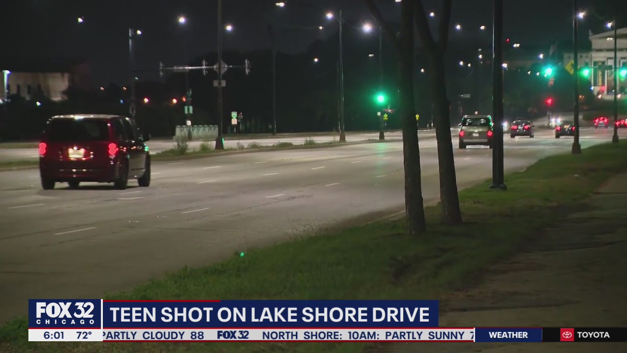 Girl, 15, shot on Lake Shore Drive
