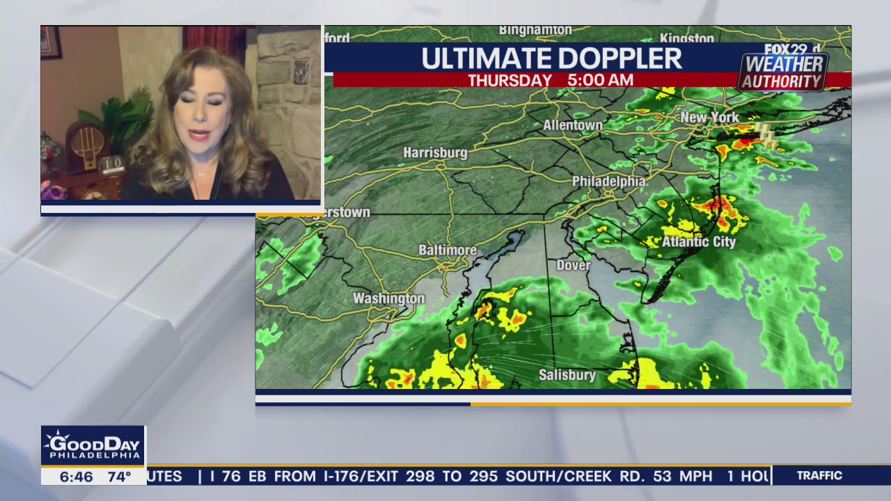 Weather Authority: Widespread rainfall expected Thursday