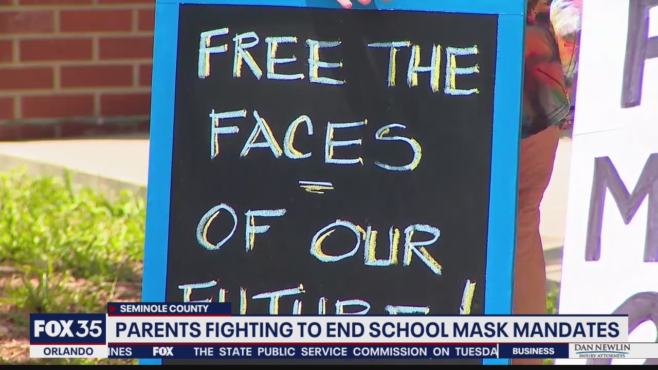 Parents fight to end masks in schools