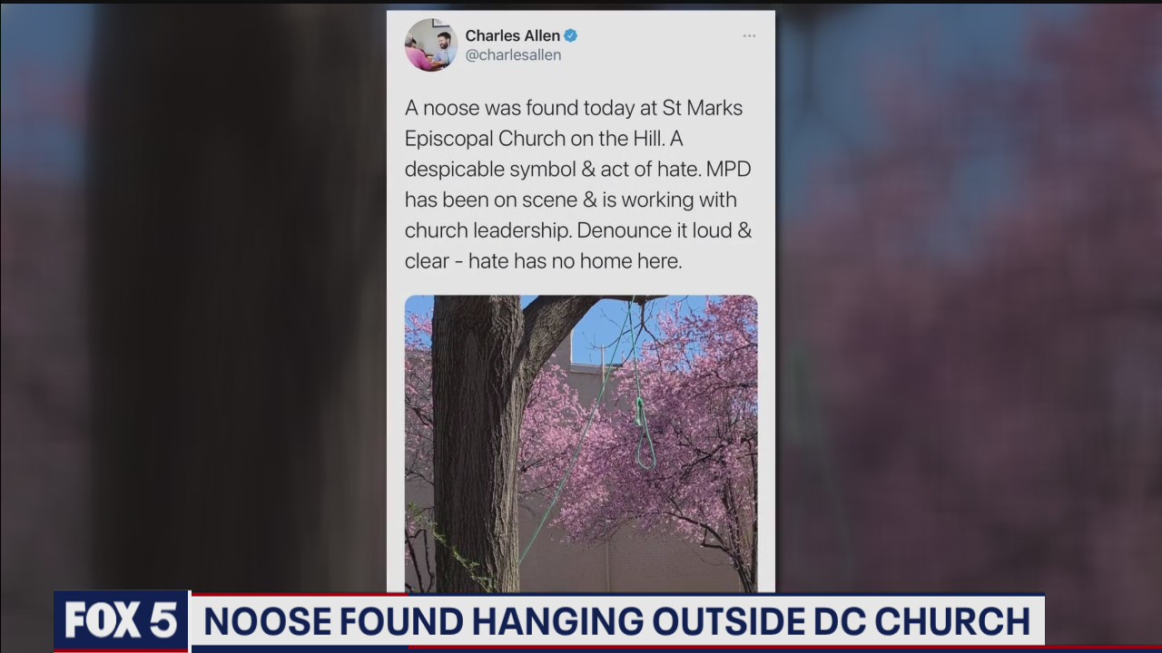 Noose found at Capitol Hill church
