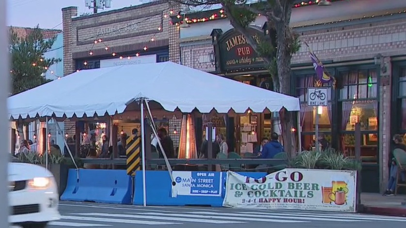 Restaurants in LA County will be able to reopen indoor dining areas