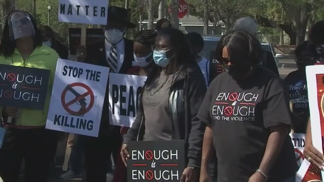St. Pete residents fed up with gun violence