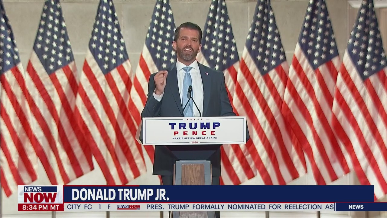 Donald Trump Jr. speaks at 2020 RNC
