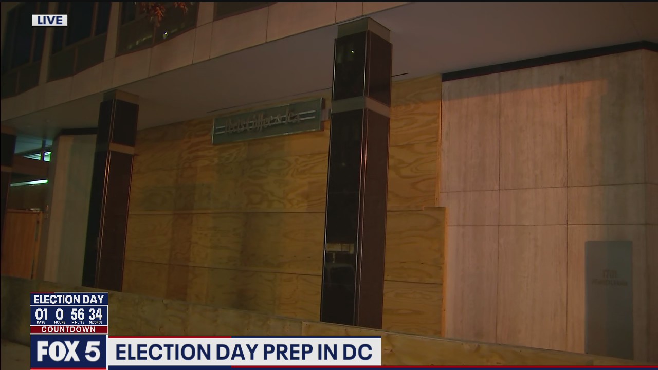 Anxiety in DC as Election Day nears