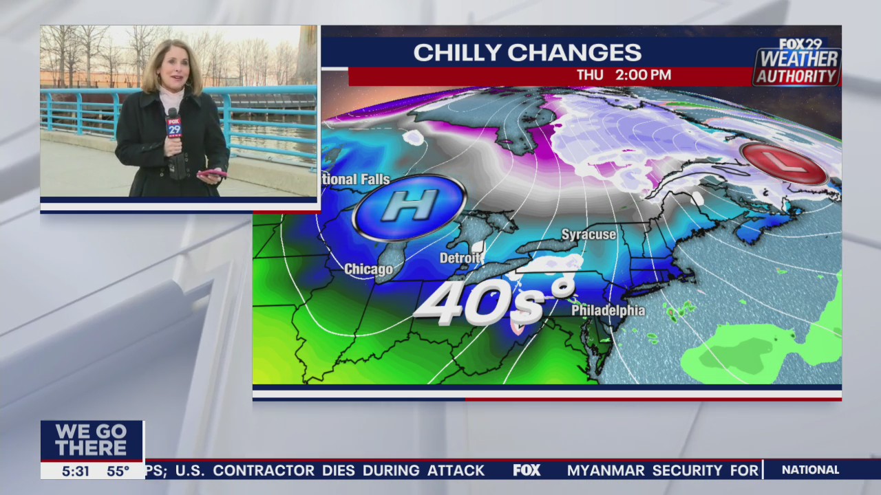 FOX 29 Weather Authority 7-day forecast