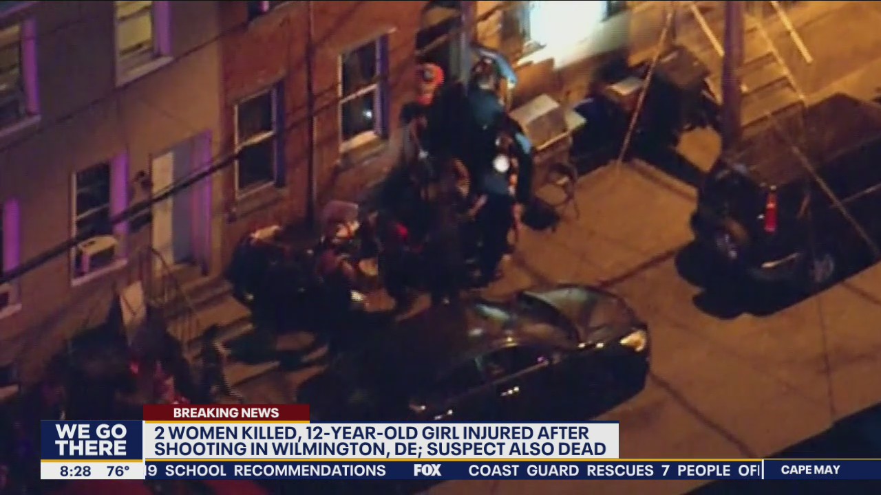 2 women killed, suspect dead in Wilmington murder-suicide; 12-year-old girl also hurt