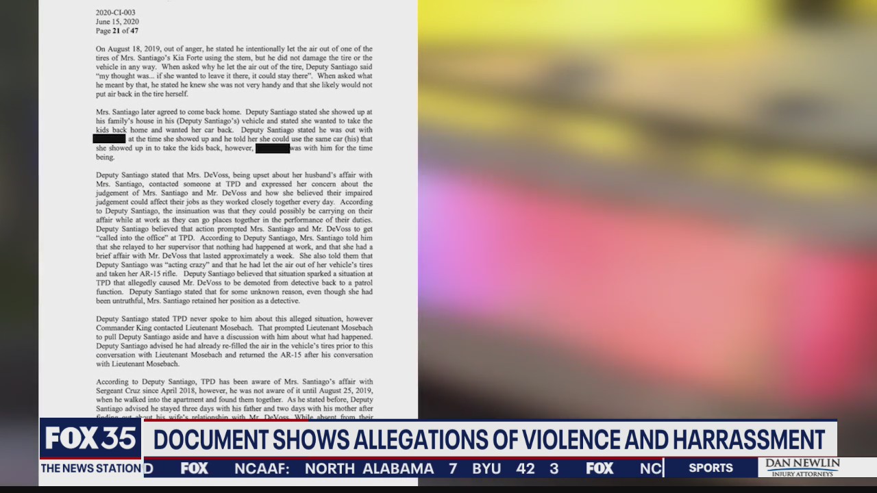 New document released involving deputy accused of killing two teens