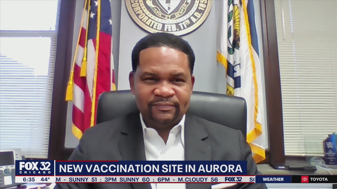 Aurora comes together to launch mass vaccination site