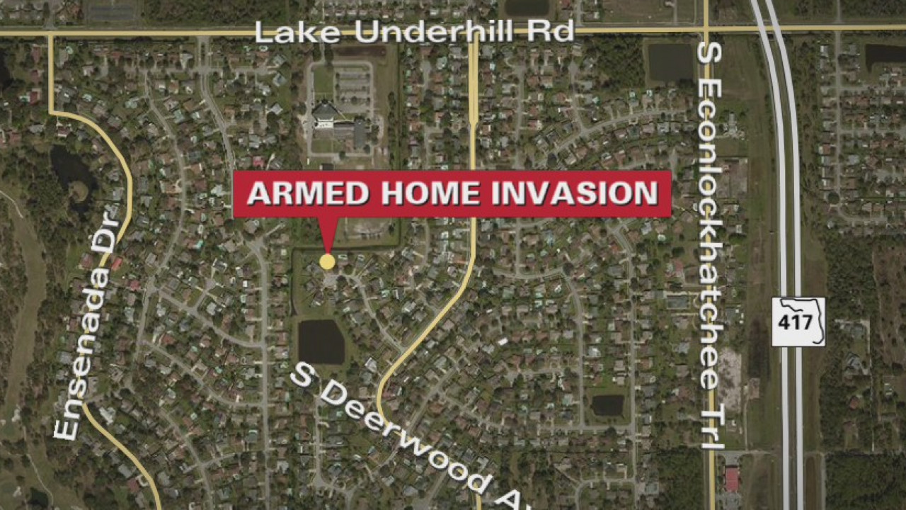 Search for 3 suspects in armed home invasion