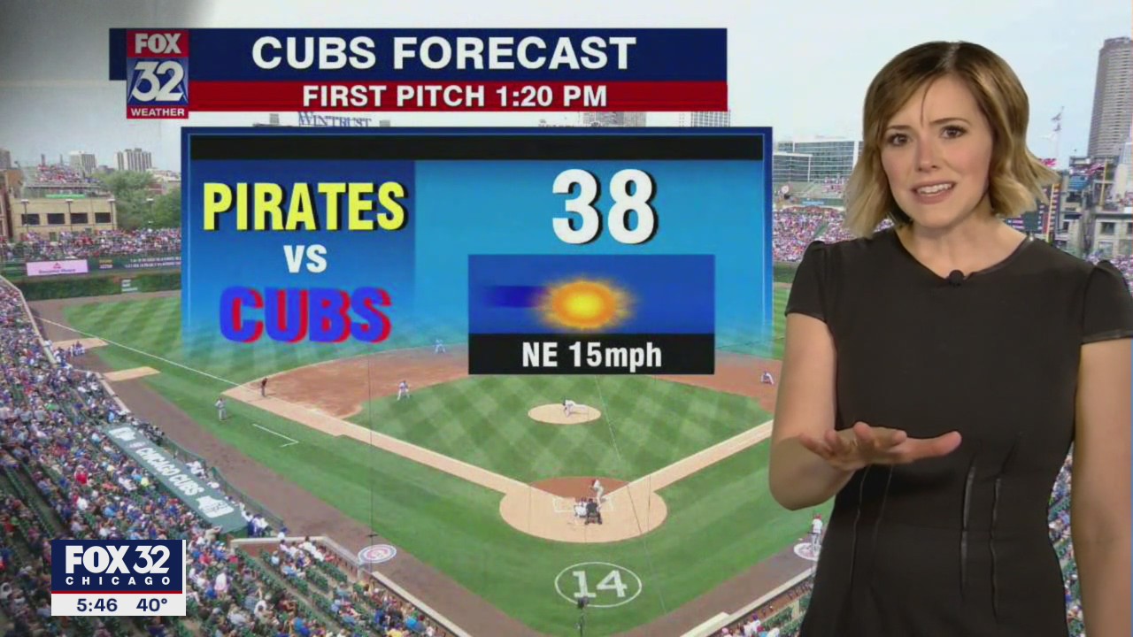 6 p.m. forecast for Chicagoland on March 31