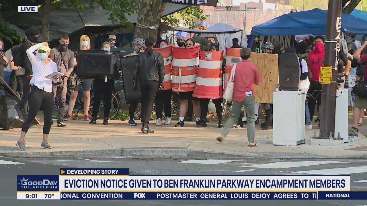 Deadline passes for protest encampment closure without incident
